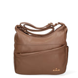 Borsa a tracolla da donna Ecopelle BC1382-TAUPE B Cavalli