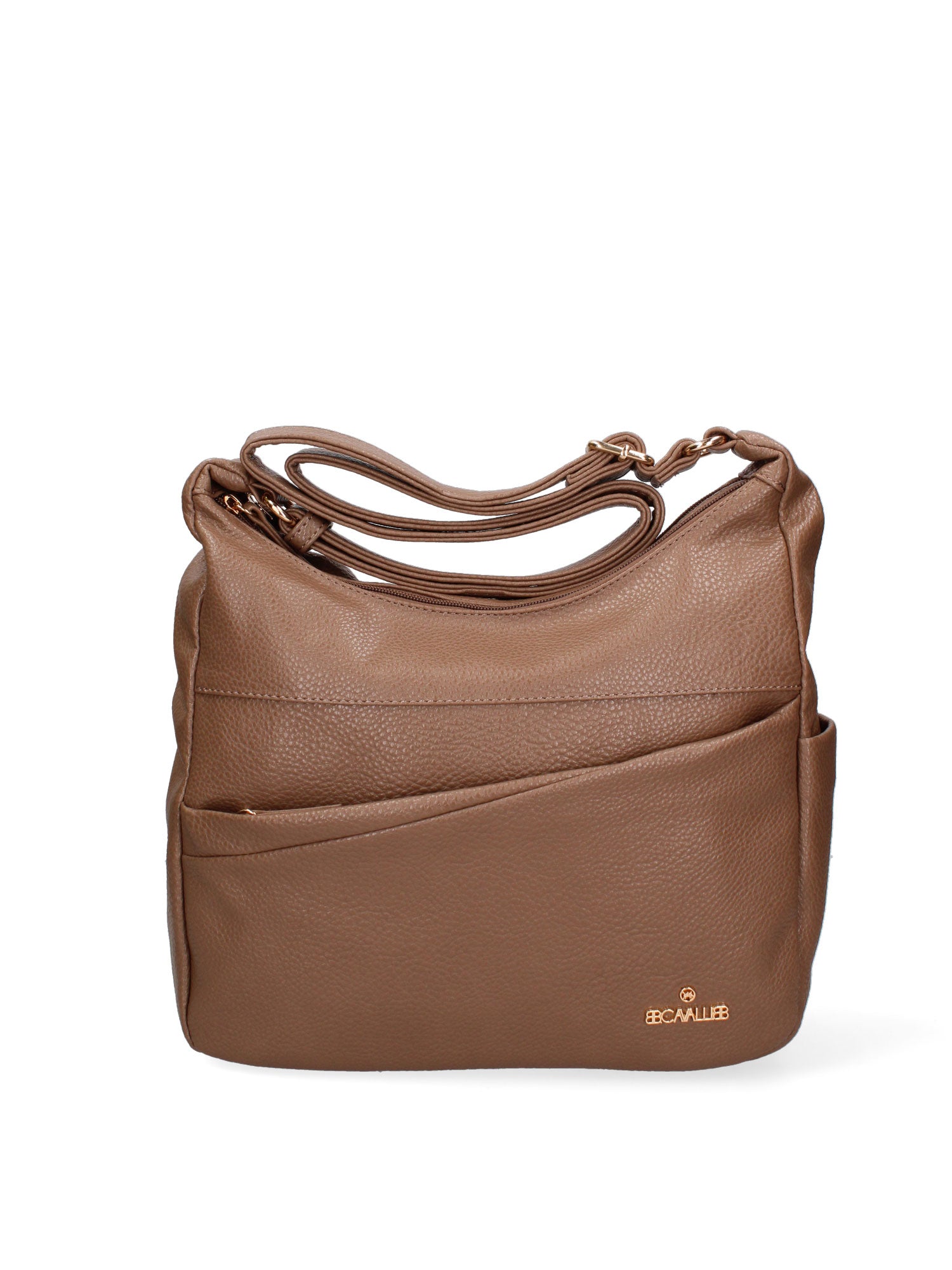 Borsa a tracolla da donna Ecopelle BC1382-TAUPE B Cavalli