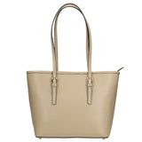 Chantal Borsa a spalla da donna Vera pelle 3303-SF05 TAUPE CHIARO CAPPUCCINO Gave Lux