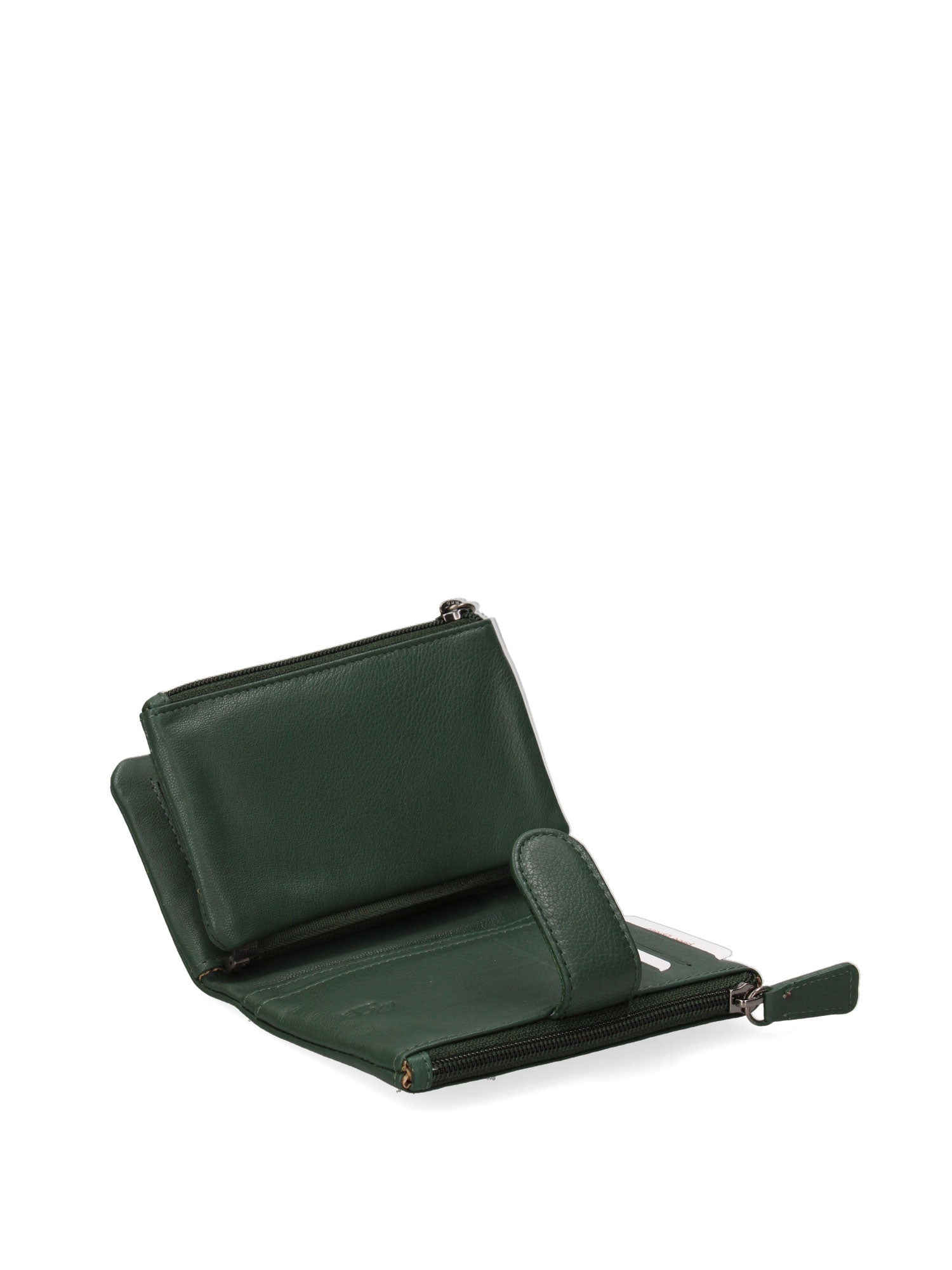 Portafoglio donna in vera pelle Casual LB7702-29-GREEN Laura Biagiotti