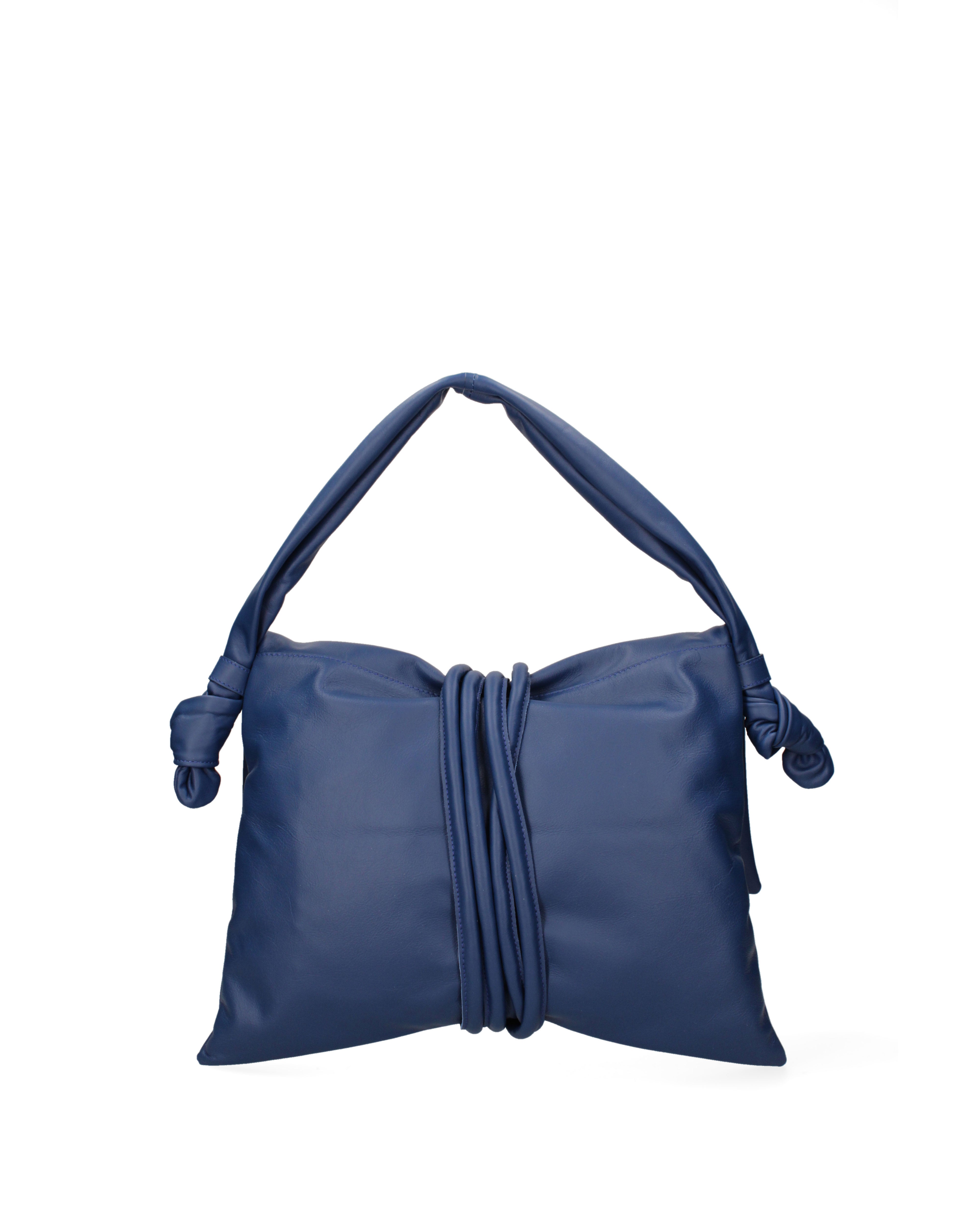 Borsa a spalla da donna Vera pelle 07172-S22 BLUETTE Viola Castellani