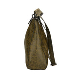Ondina Borsa a spalla da donna Vera pelle 6569-VERDE GREEN Gave Lux