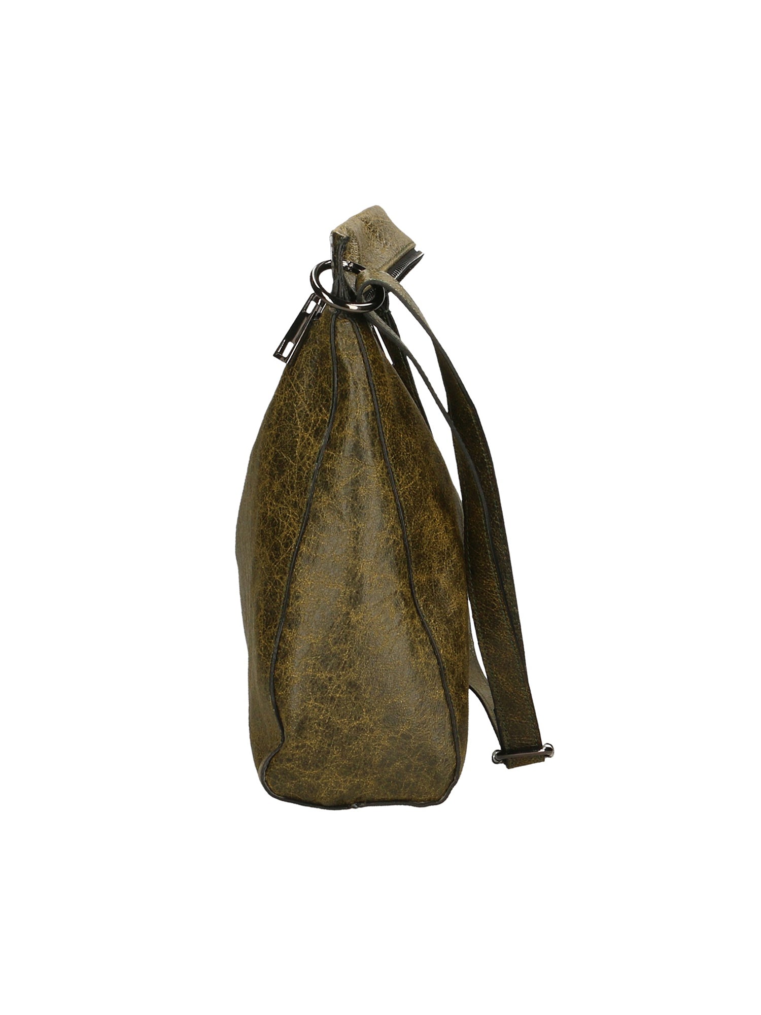 Ondina Borsa a spalla da donna Vera pelle 6569-VERDE GREEN Gave Lux