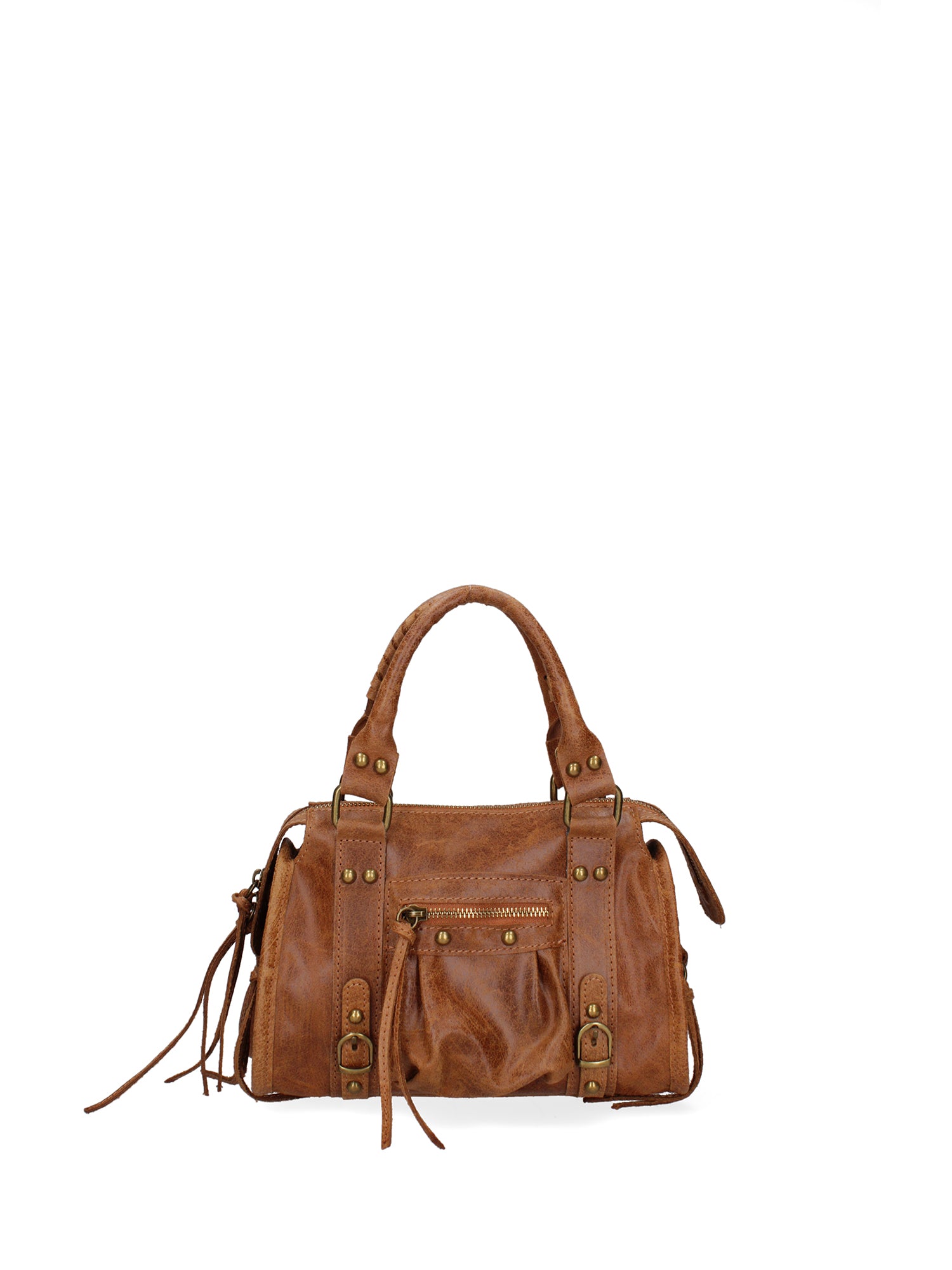 Erisia Borsa a spalla da donna Vera pelle 06091-041 MARRONE Gave Lux