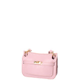 Katie Borsa a tracolla da donna 100% vera pelle 07145-D56 PINK Viola Castellani