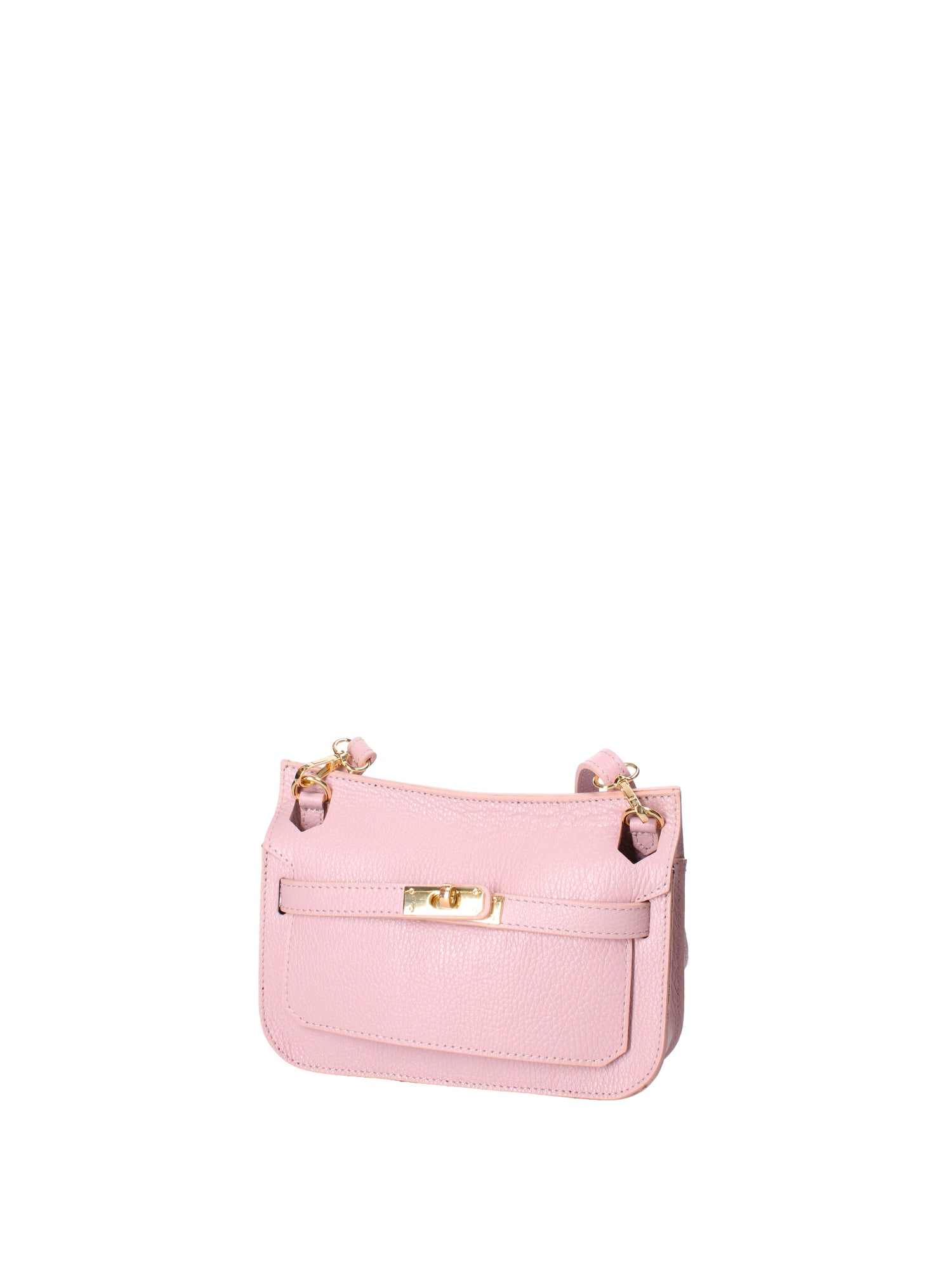 Katie Borsa a tracolla da donna 100% vera pelle 07145-D56 PINK Viola Castellani