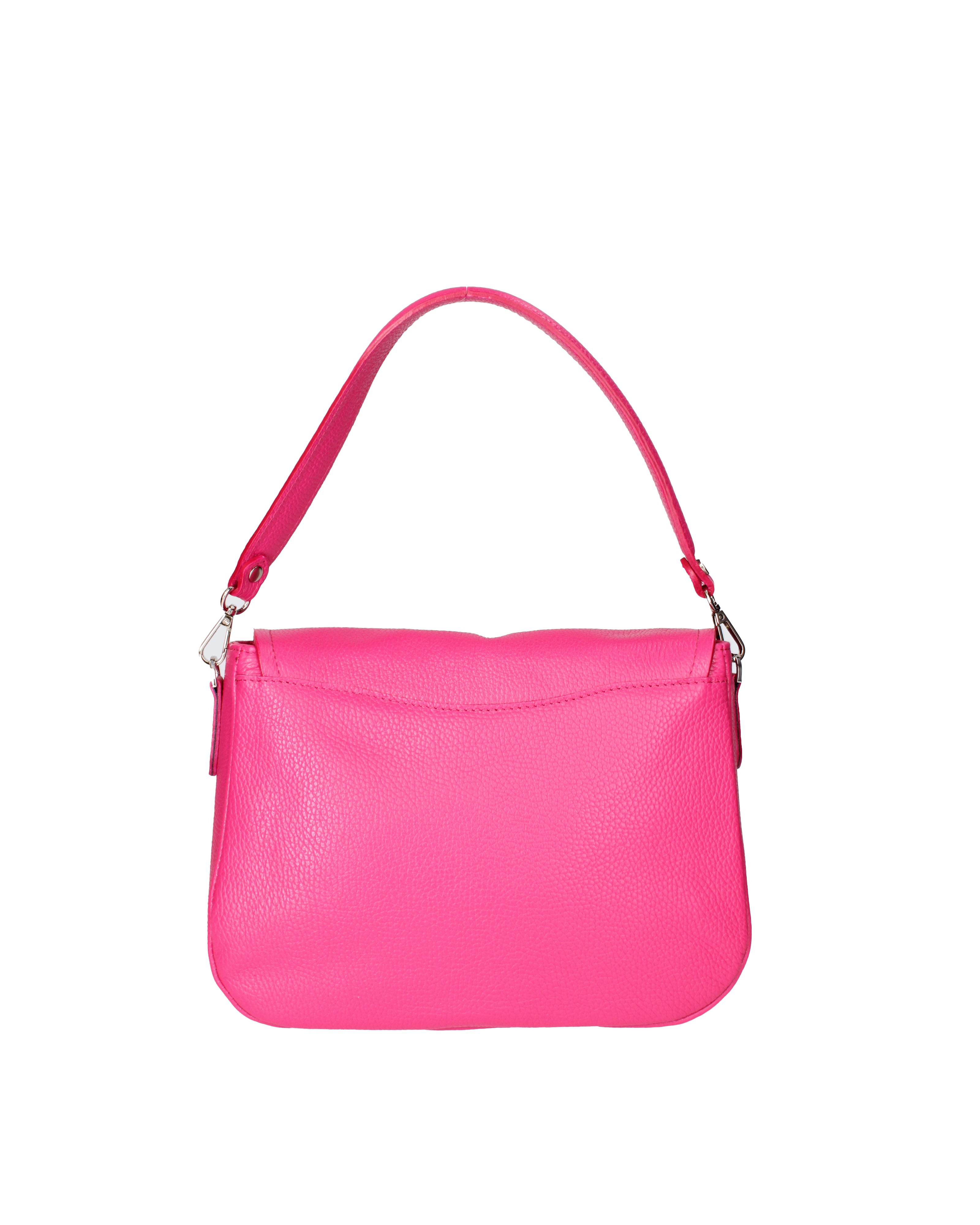 Sabina Borsa a spalla da donna Vera pelle 07139-D02 FUXIA Viola Castellani