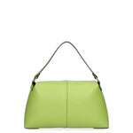 Borsa a spalla da donna Vera pelle 07154-D12 VERDE Roberta Rossi