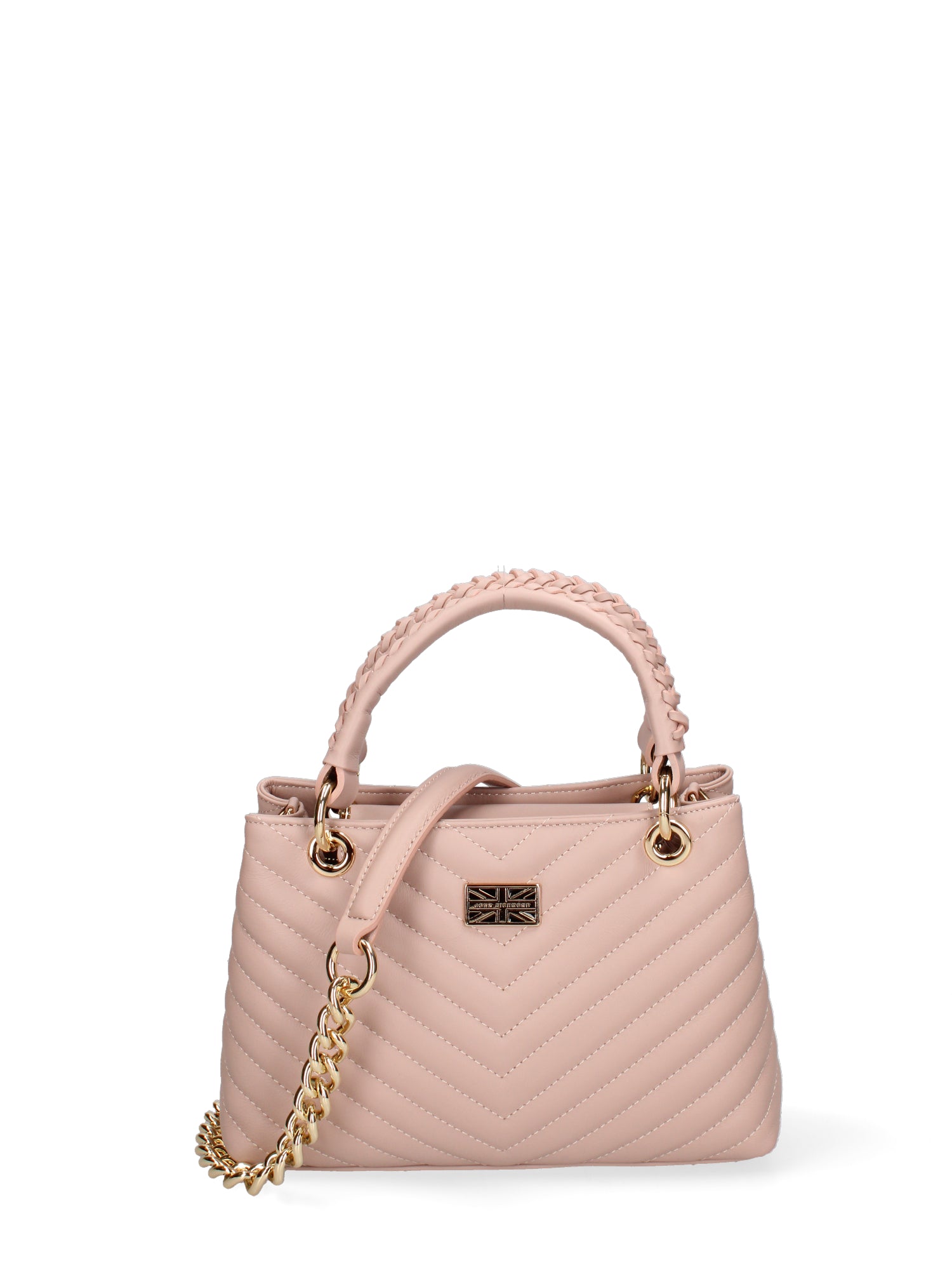 Borsa a mano da donna Vera pelle JR-W-1107SA-NUDE-GOLD John Richmond