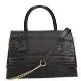 Ariel Borsa a mano da donna Vera pelle 05458-LU28 NERO Gave Lux