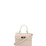 Borsa a mano da donna Vera pelle 07161-D37 LATTE Roberta Rossi