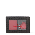 Vera pelle VS-1022-Rosso Set portafoglio e portachiavi uomo Sergio Valentini