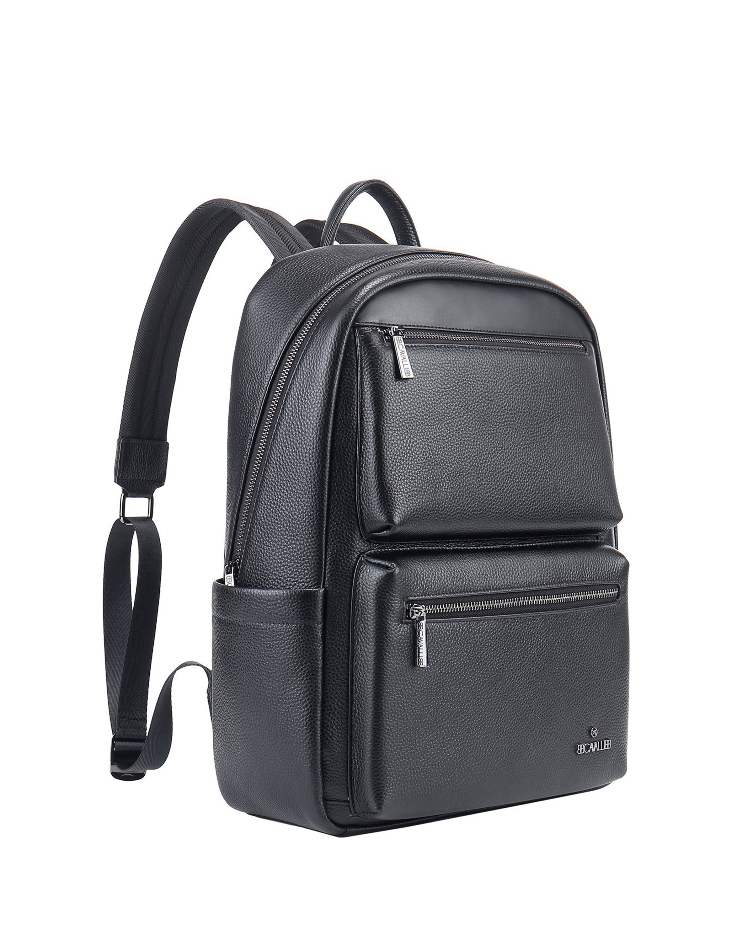 Zaino unisex in poliestere Casual BC1291-NERO B Cavalli