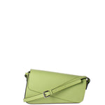 Borsa a tracolla da donna Vera pelle 07223-L260 PISTACCHIO Roberta Rossi