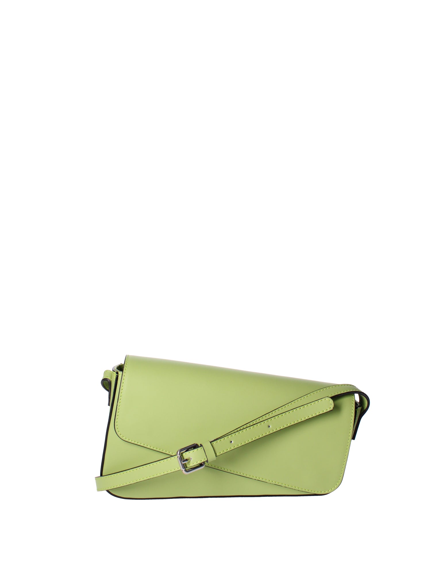 Borsa a tracolla da donna Vera pelle 07223-L260 PISTACCHIO Roberta Rossi