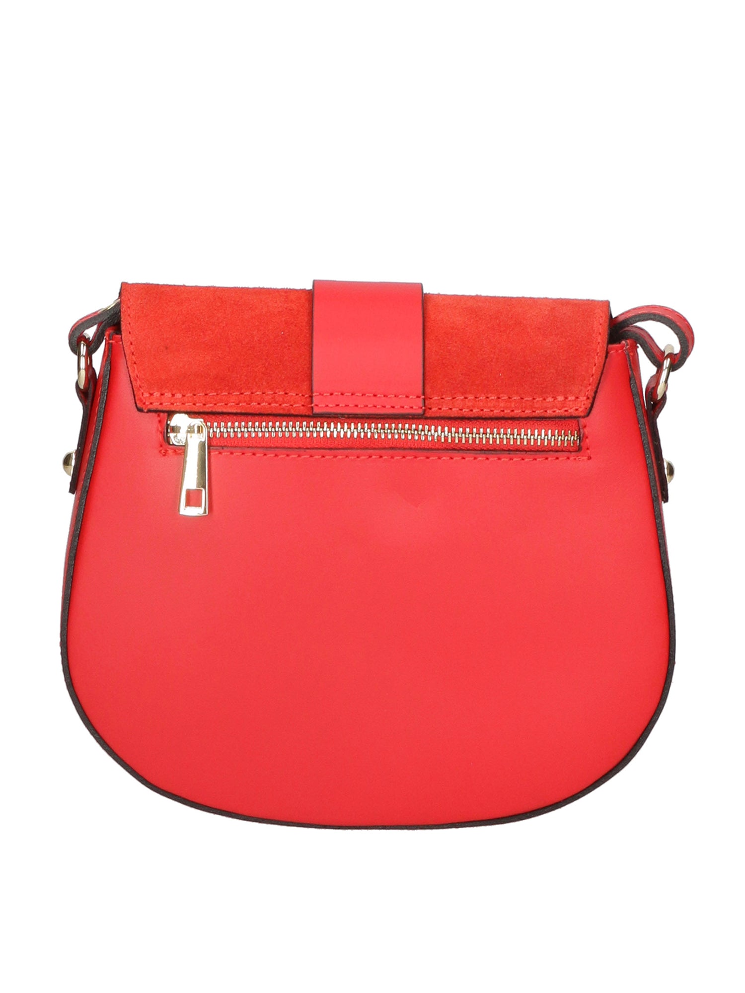 Carola Borsa a tracolla da donna Vera pelle 10036-L130 ROSSO SCURO Gave Lux