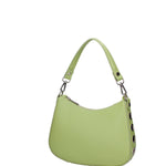 Borsa a spalla da donna 100% pelle ruga 07241-L260 PISTACCHIO Roberta Rossi