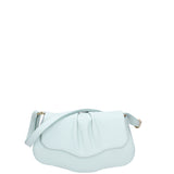 Borsa a spalla da donna Vera pelle 07152-D102 CIELO Viola Castellani