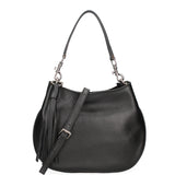 Borsa a spalla da donna Vera pelle 07316-D28 NERO Roberta Rossi