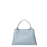 Borsa a mano da donna 100% pelle riciclata 07227-Cielo Viola Castellani