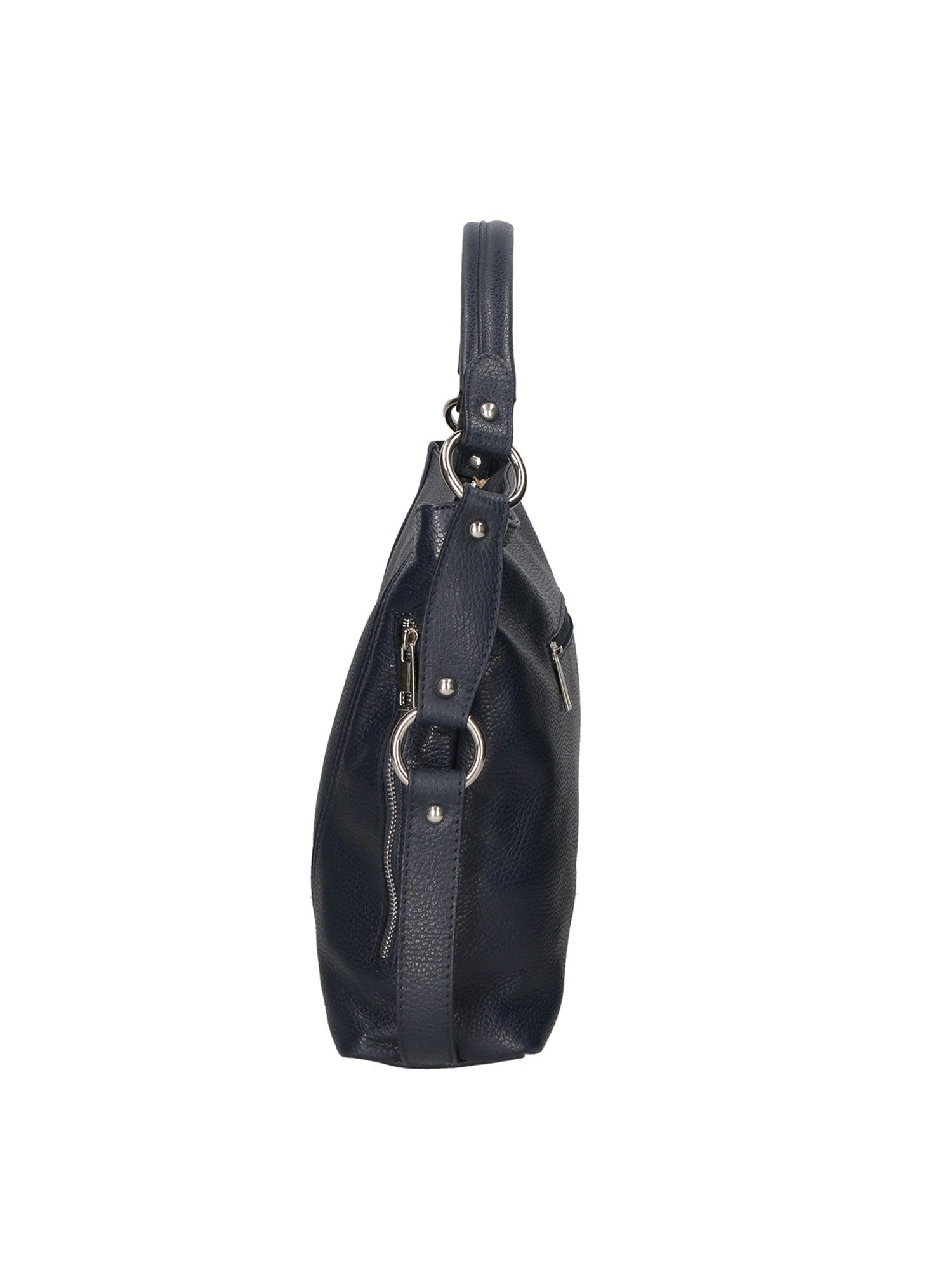 Emily Borsa a spalla da donna Vera pelle 80064-D26 BLU SCURO DARK BLUE Gave Lux