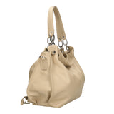Ereba Borsa a mano da donna Made in Italy 100% pelle 3305-S03 BEIGE Gave Lux