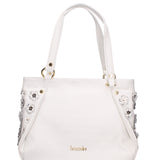 Amaranta Ultra Borsa a spalla da donna 100% pelle B17241-BIANCO Braccialini