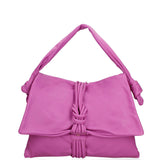 Borsa a spalla da donna Vera pelle 07171-S602 FUXIA CHIARO Viola Castellani