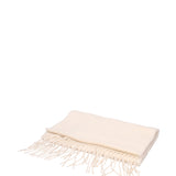 Auréa Sciarpa da donna in lana Sfoderata SRP017-LATTE Gave Lux