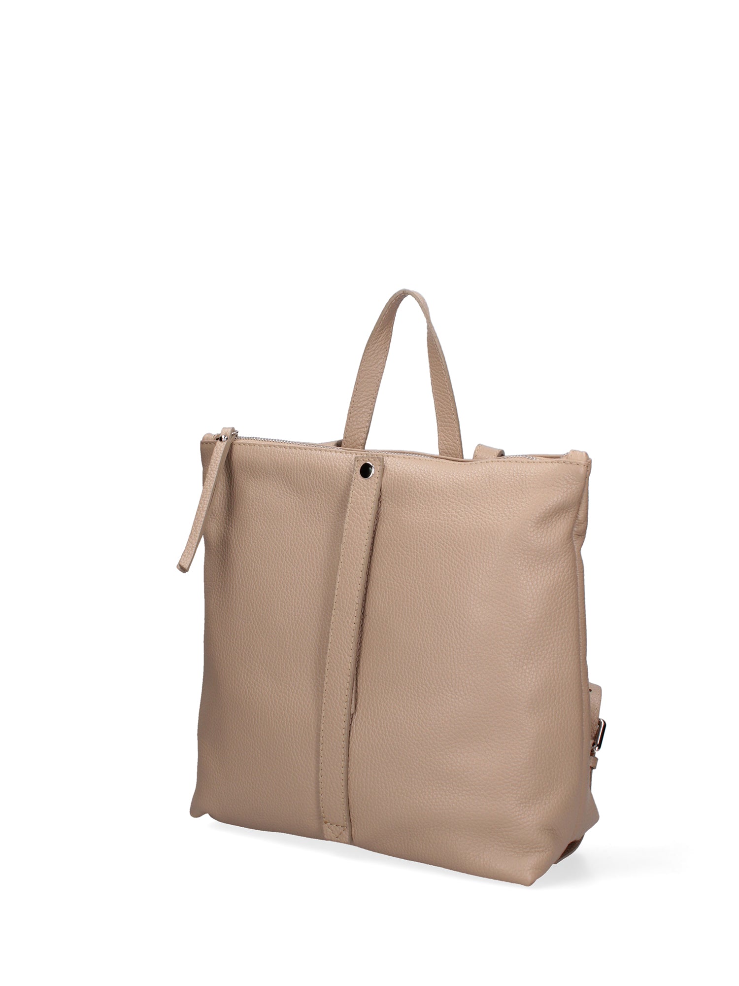 Borsa a mano da donna Vera pelle 07137-D05 CAPPUCCINO Roberta Rossi