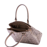 Borsa a mano da donna Ecopelle e poliestere BC1370-MARRONE B Cavalli