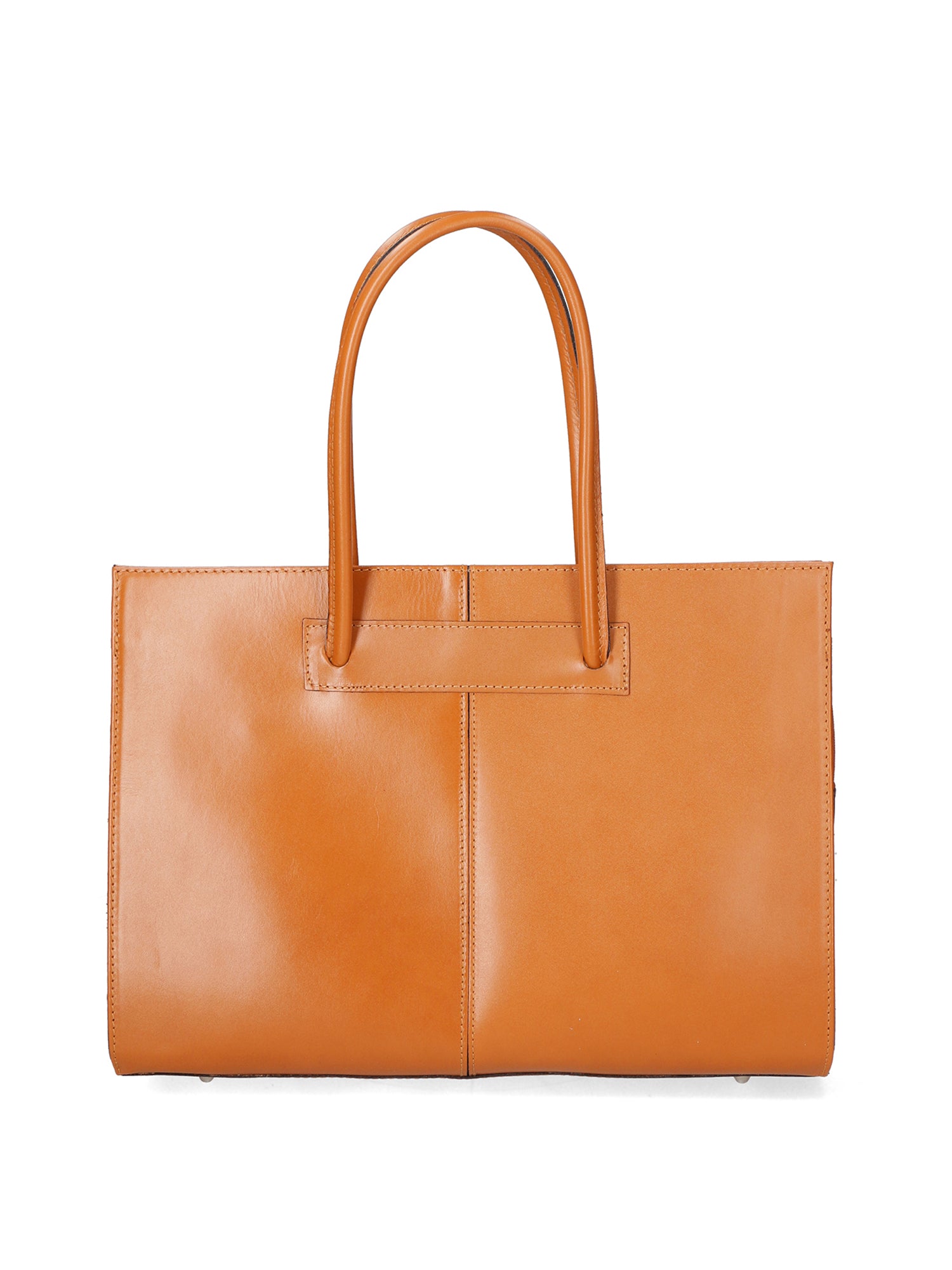 Eugenia Borsa a mano da donna 100% pelle 9008-CUOIO Gave Lux