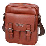 Borsa a tracolla uomo 100% PU Leather PCL3080-COFFEE Northampton Polo Club