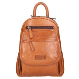 SN5862447-TAN Zaino unisex in vera pelle Made in Italy Santini Firenze