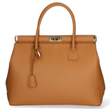 Aleria Borsa a mano da donna Vera pelle 8005-D44 CUOIO Gave Lux