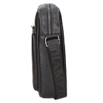 Borsa a tracolla uomo 100% PU Leather PCL3000-BLACK Northampton Polo Club