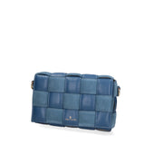 Aranea Borsa a tracolla donna Vera pelle R6080B-D43 BLU PAVONE Chiara Ferretti