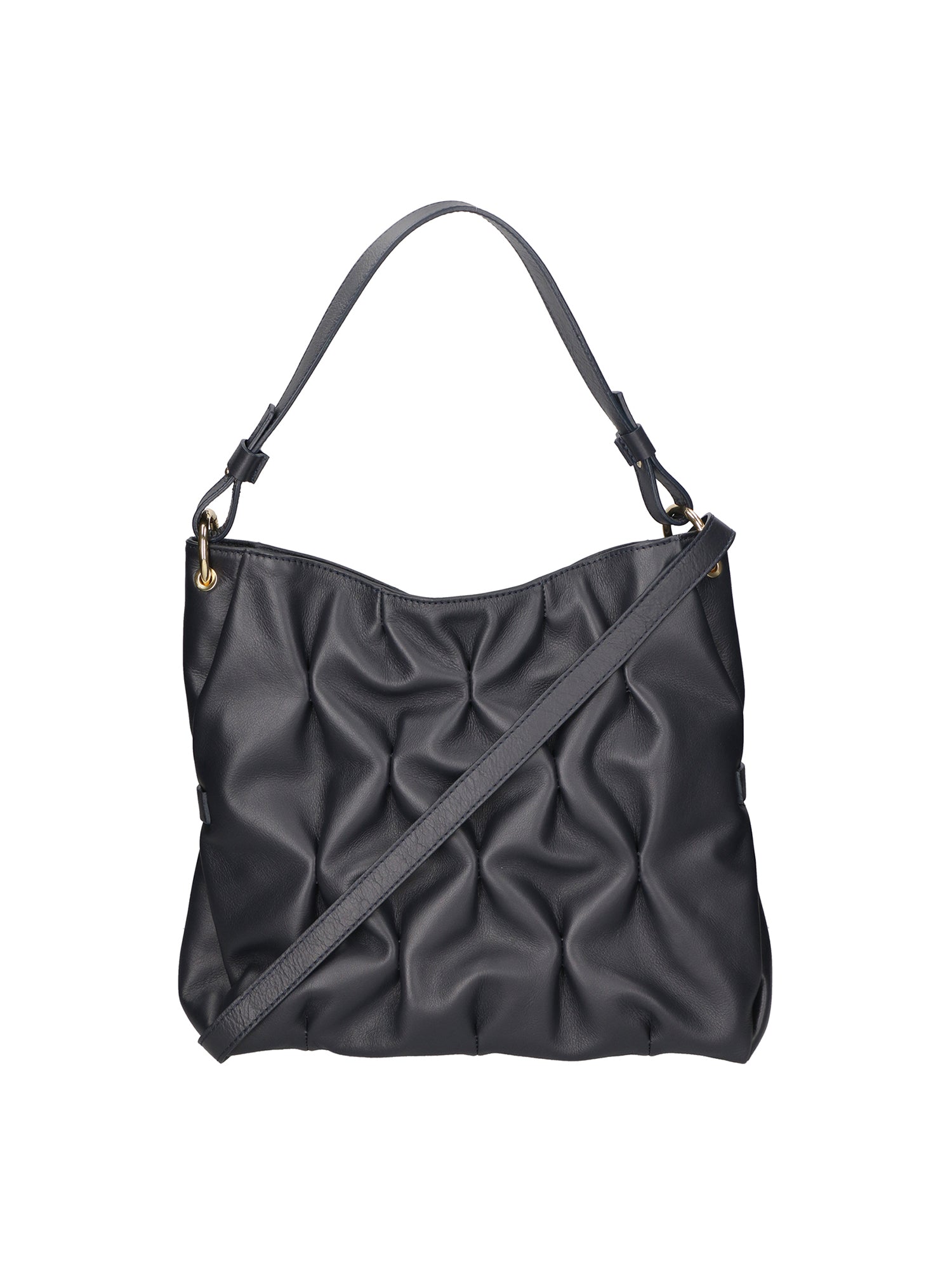 Auralie Borsa a spalla da donna Vera Pelle 03998-S26 BLU NOTTE Gave Lux