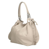 Ereba Borsa a mano da donna Made in Italy 100% pelle 3305-S86 GRIGIO Gave Lux