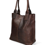 Brunella Borsa a mano da donna 100% pelle 524807-D23 T.MORO Gave Lux