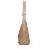 Borsa a spalla da donna 100% Pvc CM6408-ALMOND David Jones