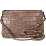 Valoria Borsa a spalla da donna Vera pelle 05414-B40 TAUPE SCURO Gave Lux
