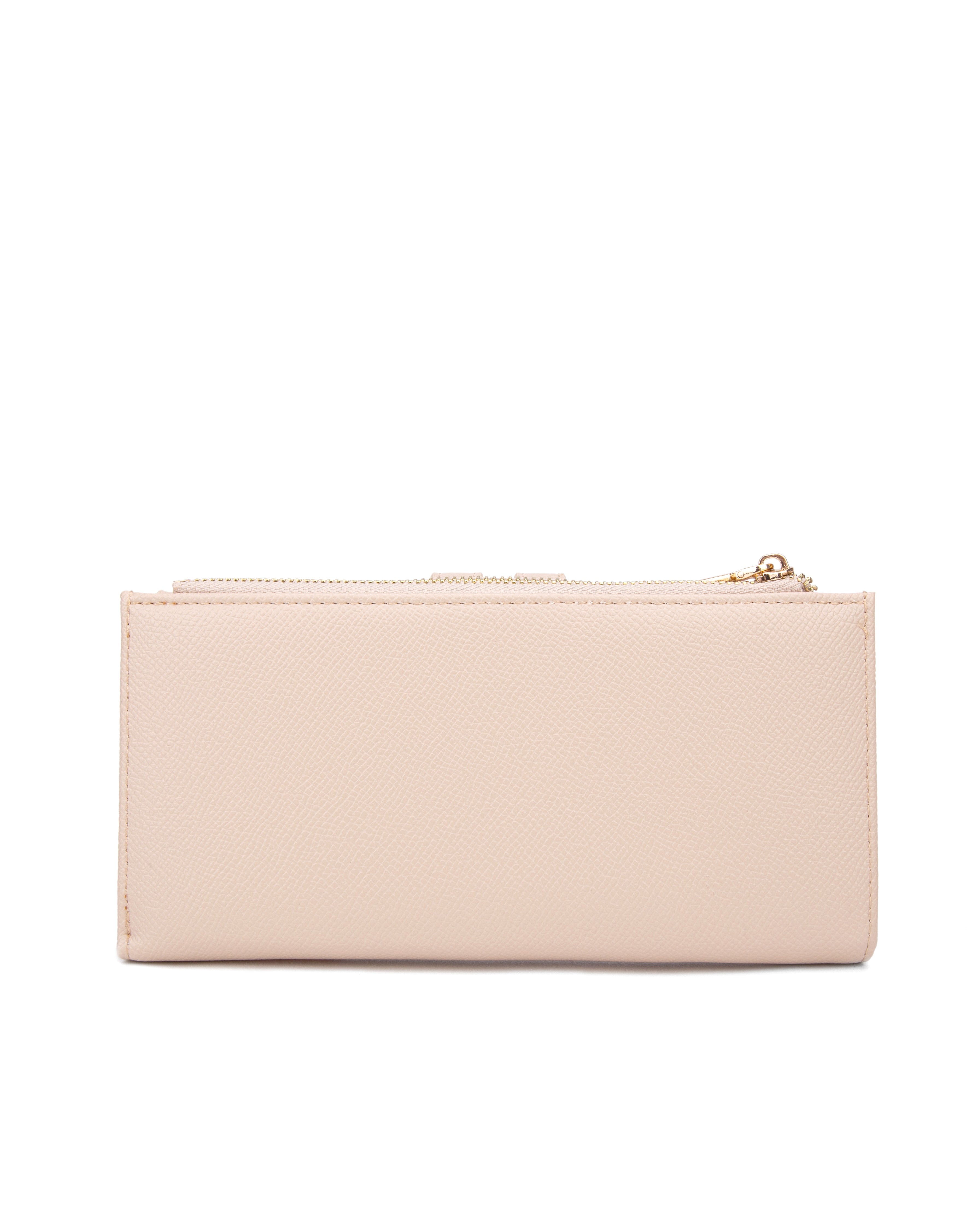 Portafoglio da donna 100% pelle vegana PU 798-3PT-NUDE Diana&co