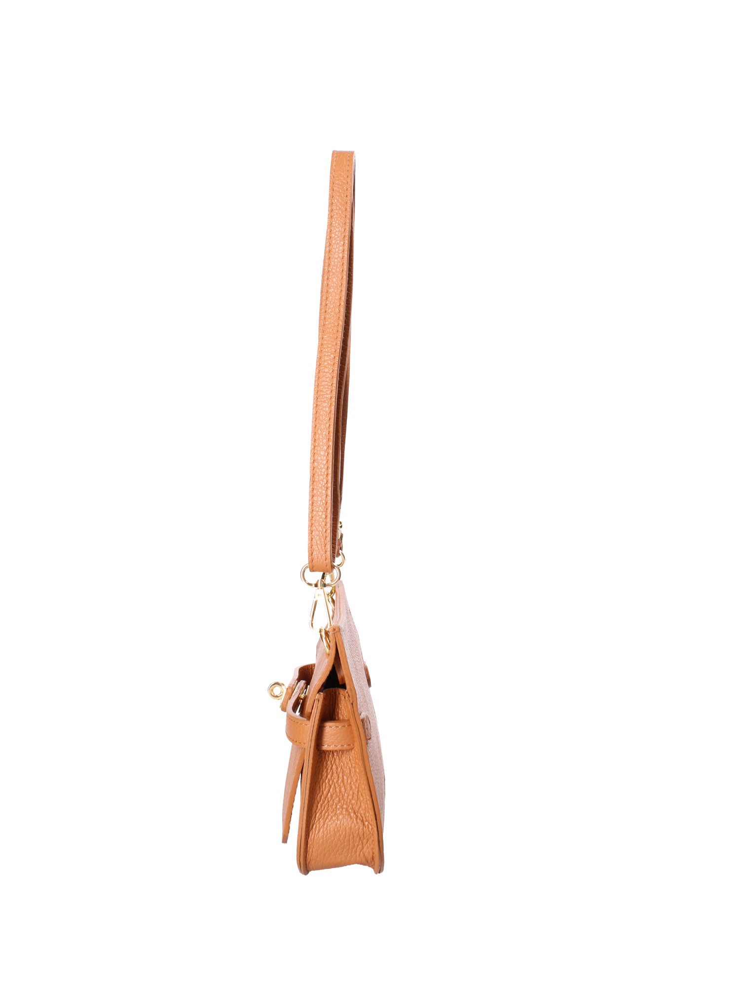 Katie Borsa a tracolla da donna 100% vera pelle 07145-D44 CUOIO Viola Castellani