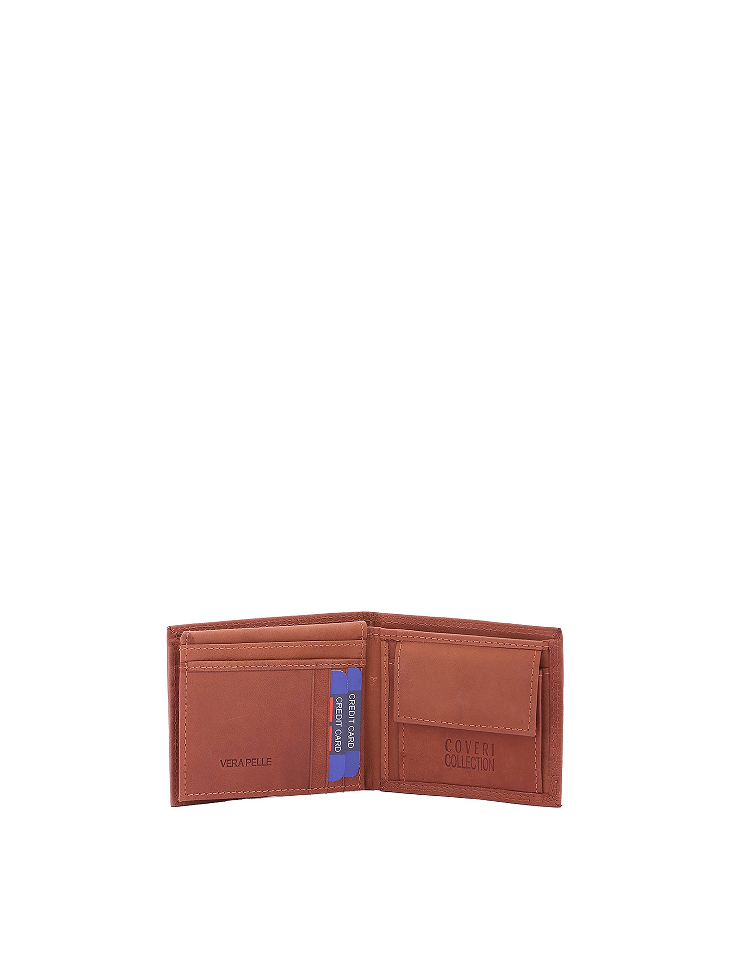Portafoglio uomo in vera pelle Casual CC409-992-SELLA Coveri Collection