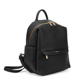 Zaino da donna in pelle vegana Casual 740-2PT-BLACK Diana&co