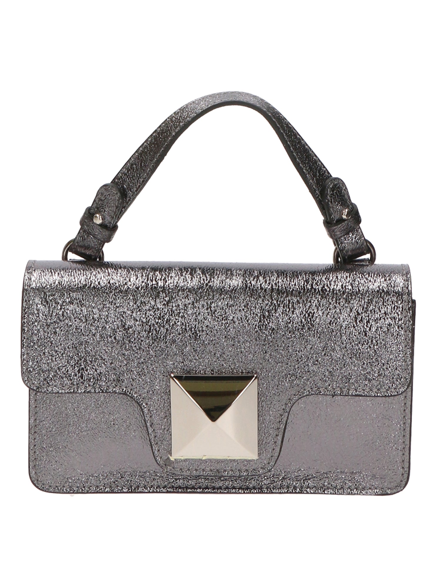 Hellen Borsa a mano da donna Vera pelle 06010-L020 FERRO Gave Lux