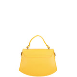 Borsa a mano da donna 100% vera pelle 07202-P 617 GIALLO Roberta Rossi