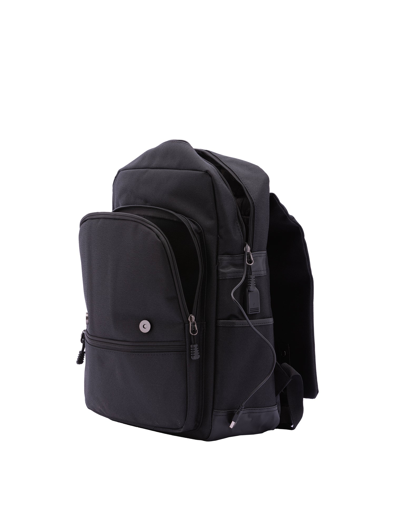 Zaino da uomo in poliestere Casual BC1290-NERO B Cavalli