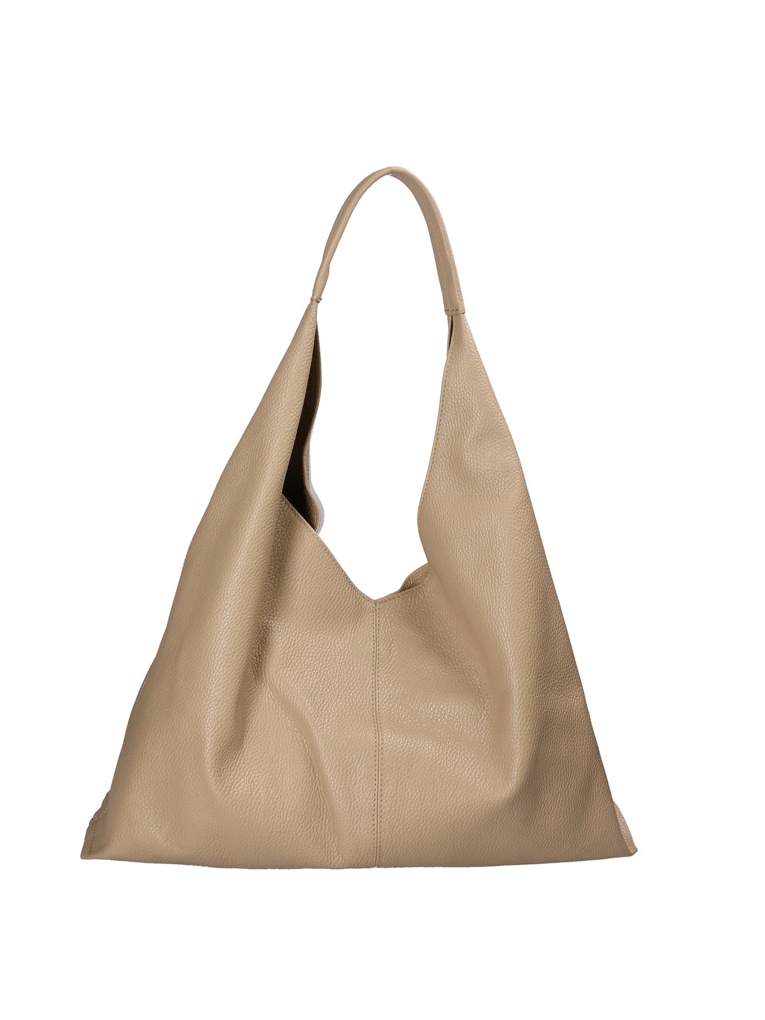 Ginger Borsa a spalla da donna Vera pelle 05788-D05 TAUPE Gave Lux